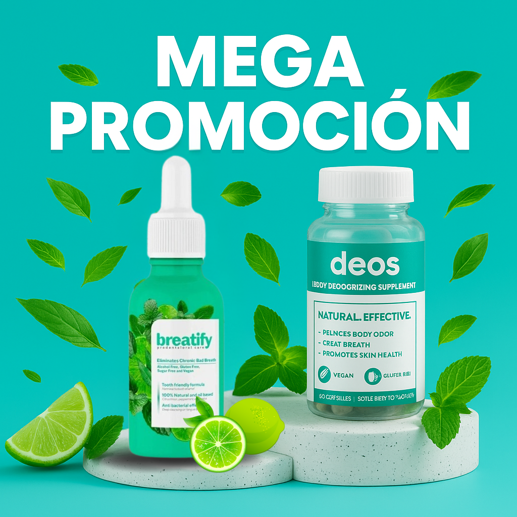 MEGA PROMO: Breatify + Deos para una Frescura Imbatible