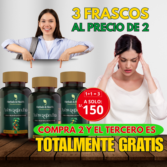 Libérate del Estrés con Ashwagandha